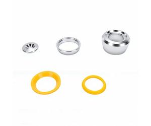 Garsent Cubierta del Extremo del del Equipo de Fitness para Barra de 32mm, Aleación de Aluminio, Entrenamiento de Fuerza, Protección del del Gimnasio, Mejora de Seguridad