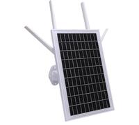 Garsent Enrutador Módem 4G LTE con Energía Solar con Energía Solar con Ranura de Tarjeta SIM, Extensor de WiFi Solar, (US)