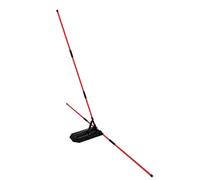 Garsent Entrenador de Swing de Golf, ángulo Ajustable para Ayuda de Entrenamiento de Práctica de Plano de Swing con Guía de Postura Visual (Rojo)