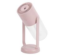 Garsent Humidificador de Niebla Fresca Mini Humidificador Portátil con Luces LED, Humidificador de Aire Pequeño USB Ultra Tranquilo, 260 Ml, Adecuado para Bebés, Niños, Interiores, (PINK)