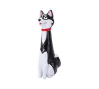 Garsent Jarrón de Resina para Perro, Estatua de Jardín, Peculiar Jarrón de Flores con Forma de Perro para Decoración de Patio Al Aire Libre, Figura de Realista única con Durabilidad Resistente a la
