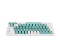 Garsent Keyboard 60 por Ciento, Teclado de Juegos con Cableado Retroiluminado RGB con 25 Teclas Anti -Fantasma, 12 Teclas Multimedia, Mecanografía Cómoda, Teclado Ergonómico Compacto (Bloque de