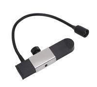 Garsent Lámpara de Pestañas Portátil, U V Ligera con Control de Pedal de Pie, Lámpara de Extensión de Pestañas de Curación Rápida de Mano con Pinzas, Esencial para Curar un Pegamento de (BLACK)