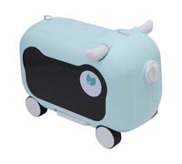 Garsent Maleta de Viaje para Niños, Lindo Equipaje de Mano con Ruedas Giratorias, Equipaje con Ruedas para Niños con Cerradura de Combinación, Maleta de Viaje de Aerolínea para (Lago)