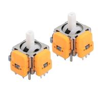 Garsent Módulo de Palanca de Mando Pro Controller, Efecto Hall con Sensor Analógico 3D, Metal ABS, para Operaciones Complejas