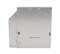 Garsent Reemplazo de Grabadora de CD DVD, Unidad de DVD RW de Carga de Bandeja SATA Interna, Unidad de Reproductor de Grabadora de CD DVD de Aleación de Aluminio para PC de Escritorio