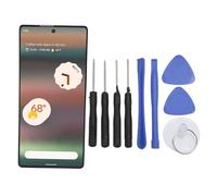 Garsent Reemplazo de Pantalla AMOLED para Pixel 6A 5G GX7AS GB62Z G1AZG, Conjunto de Digitalizador de Pantalla Táctil de 6,1 con Herramienta, con Función de Huella Digital, Kits