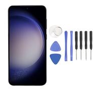 Garsent Reemplazo de Pantalla para S23 Plus S23+, Conjunto de Pantalla para S23 Plus 5G, Pantalla LCD para S23 Plus SM S916B EU, Versión Internacional, Pantalla (Black)