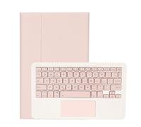 Garsent Teclado Bluetooth Portátil, Teclado de Tableta con Estuche Magnético, Teclado Externo Desmontable Pequeño para Tab P11 2nd Gen Pad Plus 2023 11.5in (Pink)