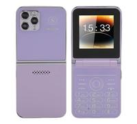 Garsent Teléfonos con Tapa para Personas Mayores, Teléfono Celular Desbloqueado de 2,6 Pulgadas, Botones Grandes, Dígitos Grandes, Teléfono Celular con Tapa para Personas Mayores,