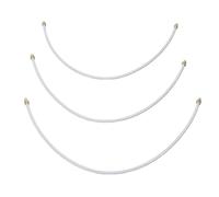 Garsent Tubo de Leche para Máquina de café, 3 uds., 4mm, Reemplazo de Tubo de Manguera de Plástico para Espumador de Acero Inoxidable para, Accesorios de Línea de Agua (400 mm/15,7 pulgadas)