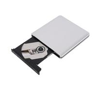 Garsent Unidad de DVD Externa CD3 USB3.0, Grabadora de regrabadora de DVD/CD Slim BLU-Ray de aleación de Aluminio, Grabadora de grabadora de CD DVD BD para PC portátil