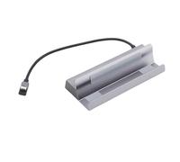 Garsent USB C HUB, 6 en 1 Estación de Acoplamiento USB C, Adaptador de Gigabit Ethernet con 4K120Hz, USB3.0 5Gbps, Carga PD de 100W, Puerto de 1000Mbps, Enchufe y Juego para Juegos en