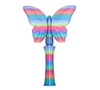 Garsent Varita de Tarjeta de Crédito Impresa en 3D Toque Estirable para Pagar Titular de Tarjeta de Pago Digital sin Contacto Varita Mágica de Arcoíris Azul Mariposa para un Pago Fácil - PLA Ligero,