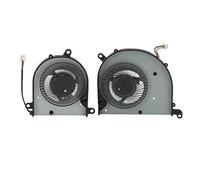 Garsent Ventilador de Refrigeración para Portátil MSI PS63 Modern 8RC 8SC MS-16S1, 4Pin CPU GPU Cooler, CPU GPU Cooling Fan, Ligero y Compacto (Ventilador de refrigeración de CPU y GPU)