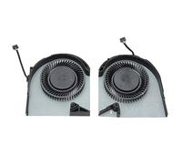 Garsent Ventilador de Refrigeración para Portátil para DELL Precision 7530 M7530 7540 M7540, Enfriador de CPU GPU de 4 Pines, Ventilador de Refrigeración CPU GPU (Ventilador de