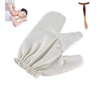 Garshana - Guantes de seda Garshana 2025, guantes de masaje de seda cruda, guantes Garshana de seda cruda (1 unidad)
