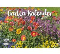 Garten-Kalender 2026 - Broschürenkalender - mit informativen Texten - mit Jahresplaner - Format 42 x 29 cm