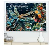 Gartengeflüster - Tierische Besucher in der Blütenfülle (hochwertiger Premium Wandkalender 2026 DIN A2 quer), Kunstdruck in Hochglanz: Floraler ... Blumen und ihre kleinen Begleiter im Garten
