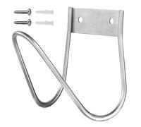 Gartenlauch-Aufhänger,kleine Wandhalter aus Edelstahl Schlauchorganisator mit Schrauben Schlauchhalter,Wandmontage,Haken,Gartenschlauchhalter Für die Terrasse,Bewässerungsschlauchhalter (1)