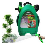 Gartenschlauch Wandhalterung - Gartenschlauchhalter Wandmontage,Rohrregal Haspelregal 10m zur Bewässerung und Aufbewahrung Von Verlängerungskabeln in Garten Garage Außenbereich und Pool Organisation