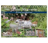 Gartenträumerei (Tischkalender 2026 DIN A5 quer), CALVENDO Monatskalender: Ein Garten zum entspannen