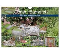 Gartenträumerei (Wandkalender 2026 DIN A4 quer), CALVENDO Monatskalender: Ein Garten zum entspannen
