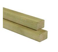 Gartenwelt Riegelsberger Madera aserrada - Listones - De pino impregnado, 40 x 70 mm, longitud 50 cm, tabla para construcción, con 4 lados alisados y lisos