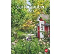 Gartenzauber Calendario 2025: calendario de pared con 12 magníficas fotos de hermosos jardines. Calendario de fotos a todo color.
