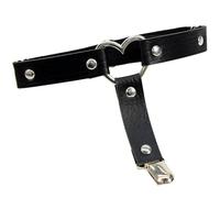 Garters Leg Belt Thigh Pu Punk Elastic Harness Strap Goth Stocking Suspender For Girl