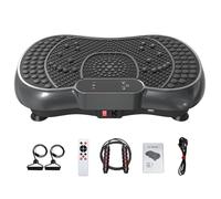 GartistGo Plataforma Vibratoria Fitness Bluetooth 2026, 99 Niveles de Velocidad, 15 Programas, Cuerda para Saltar, Bandas de Resistencia, Mando a Distancia, Pérdida de Peso y Musculación en Casa