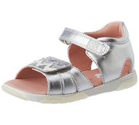 Garvalín 222314-B, Sandalia Niñas, Plata (METALCRIS), 21 EU