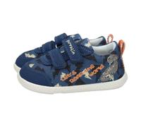 Garvalín 242350-A Zapatillas para niño, Estampado de dragón, Color Marino, Calzado Respetuoso para niños, con Velcro NIÑO Zapatillas Marino 19