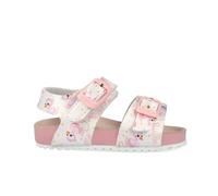 Garvalín Bio Sandalias Metalizadas Blancas Infantil - Talla 27
