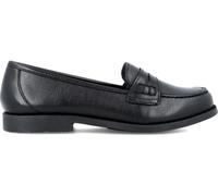 Garvalín - Mocasín colegial clásico de niña en Piel Negra 241705-A054-37, Negro