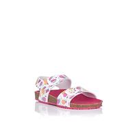 Garvalín Sandalia bio estampada blanca