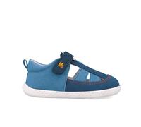 Garvalín - Sandalias de Lona Barefoot Azul 252344-A556-19, Azul