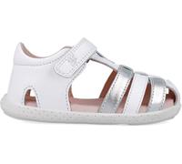 Garvalín Sandalias para chica 252332 Soft Barefoot de la talla 21 en color BLANCO_PLATA_C313