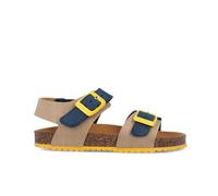 Garvalín Sandalias para chico 252474 Bios Basic de la talla 24 en color BEIGE_AZUL_B827