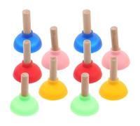 GARVALON 10 Piezas Mini Desatascador Colorido Juguete para Trucos Ilusionistas Accesorio Divertido para Localización de Cartas Herramienta Creativa para Espectáculos de Ilusionismo