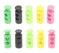 GARVALON 10 piezas Tapones para Agujas de Tejer Protectores de Punta con Resorte Colores Surtidos para Manualidades y Prendas de Punto