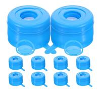 GARVALON 10 Piezas Tapones Reutilizables para Depósito de Agua Tapas Resistentes y Sellado Eficaz para Botellas y Garrafas para Oficina Hogar y Viajes