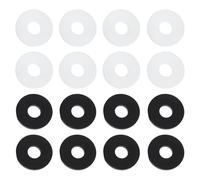 GARVALON 16 Piezas de Cerraduras para Correa de Guitarra Silicona Antideslizante para Principiantes y Amateurs Función de Reparación y Protección