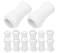 GARVALON 16 Piezas Tiradores de Cordón para Persianas, Accesorios para Cortinas en Color, Pomo Ciego de Madera para Reparación y Decoración de Ventanas Interiores y Exteriores