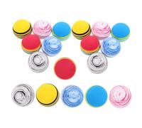 GARVALON 18 Piezas Pelotas Interactivas para Perros Pequeños Juguetes Masticables de EVA Bolas Sólidas y Silenciosas para Morder Colores Surtidos para Cachorros Dentición