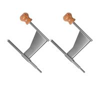 GARVALON 2 Cuchillas de Repuesto para Rallador de Queso Acero Inoxidable 304 Cortador Rotatorio Portátil Accesorio Manual para Rallar y Decorar Queso en Cocina Doméstica