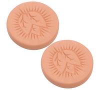 GARVALON 2 Láminas Humidificadoras Redondas para Mantenimiento Humedad de Arcilla y Control de Humedad Diseño de Hoja y Cigarros