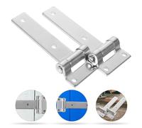 GARVALON 2 piezas Bisagras de Acero al Carbono Pesadas para Puertas de Armarios y Gabinetes Bisagras Plegables Resistentes para Cajas de Distribución Exteriores de Instalación Fácil y