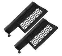 GARVALON 2 Piezas Caja Fútbol para Mesa de Fútbol de Plástico Resistente Soporte de Repuesto Accesorio Compacto y Fácil de Instalar Color Negro Puro Paquete de Unidades