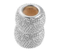 GARVALON 2 Piezas de Decoraciones de Anillo de Reposacabezas, Accesorios Brillantes para Coche, Anillos de Reposacabezas para Coche, para Asientos de Automóvil, Diseño Moderno y Estético,